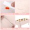 6-Pack Light Pink Plastic Tablecloths – 54 x 108 Inch Disposable Scalloped Edge Spring Table Covers, Waterproof PEVA Rectangular Table Overlay for Girls Birthday, Bridal Baby Shower, and Tea Party